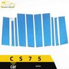 CS75 Car Window Decorative Patch Stainless Steel Anti-Scratch Bright Trim