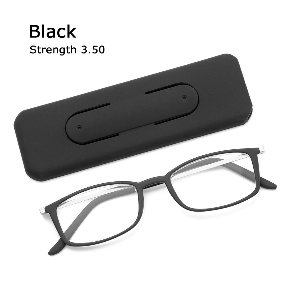 Computer Goggles Anti-blue Light Glasses Presbyopia Eyewear Phone Holder Case Reading Eyeglasses