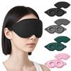 3D Contoured Sleep Mask Breathable Eye Cover with Zero Pressure Design Ultimate Light-blocking Deep Sleep Eye Mask for Daytime Naps And Travel