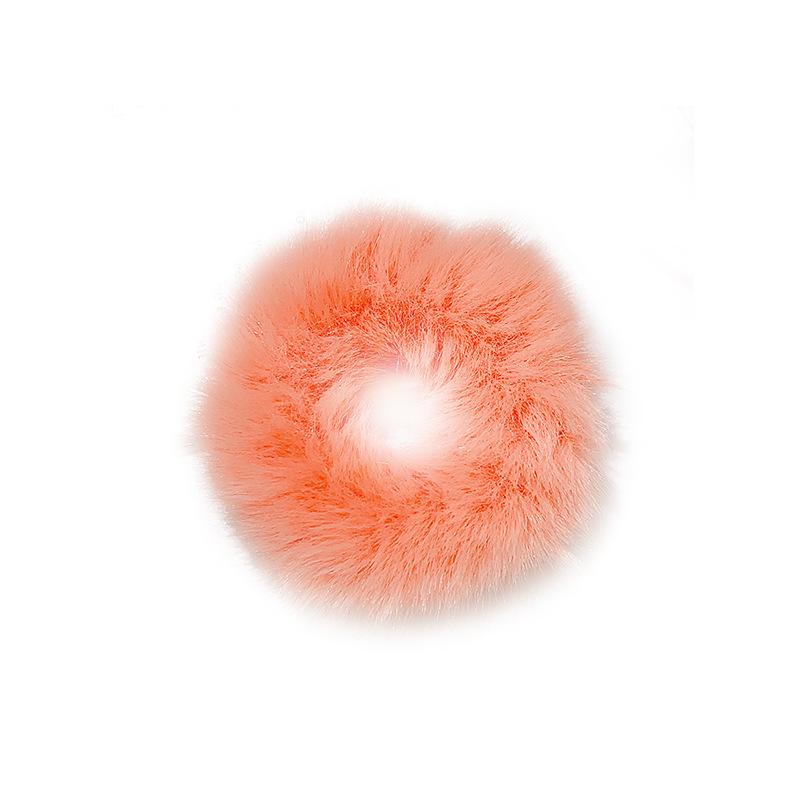 2 шт. Новая красочная пушистая повязка для волос для женщин и девочек, держатель для хвостика, резинка для волос, плюшевая резинка, резинка, модные аксессуары для волос