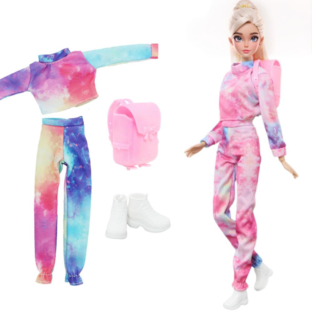 Модный набор одежды для кукол 30 см, ручная работа - Включает аксессуары, идеально подходит для переодевания и игр