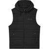 New X LUSUO Vest Men Jet Black F11M448911F-BK
