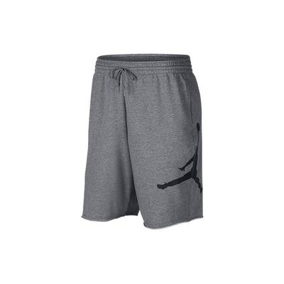 Jumpman Big Logo Спортивные повседневные вязаные шорты Мужские плавки Серые AQ3116-091