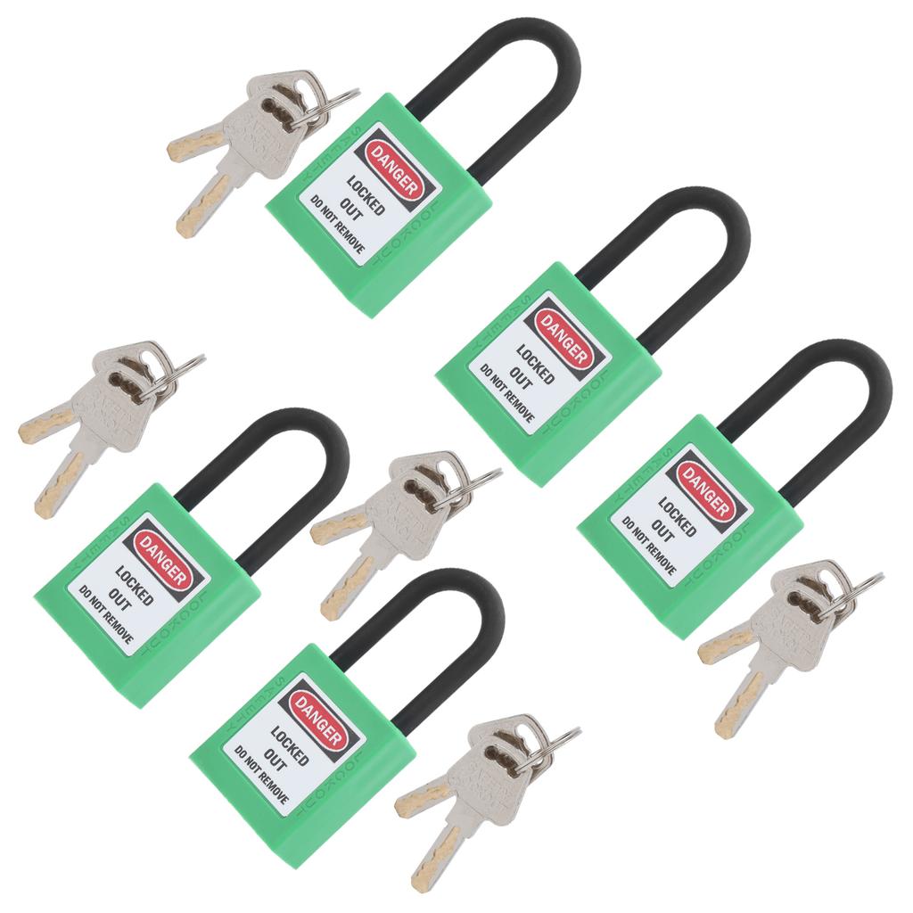 5Set 38mmCelsius1.5in   Lockout Engineering Insulation Skid Resistance for Factories Construction Sites Hospitals Chemicals