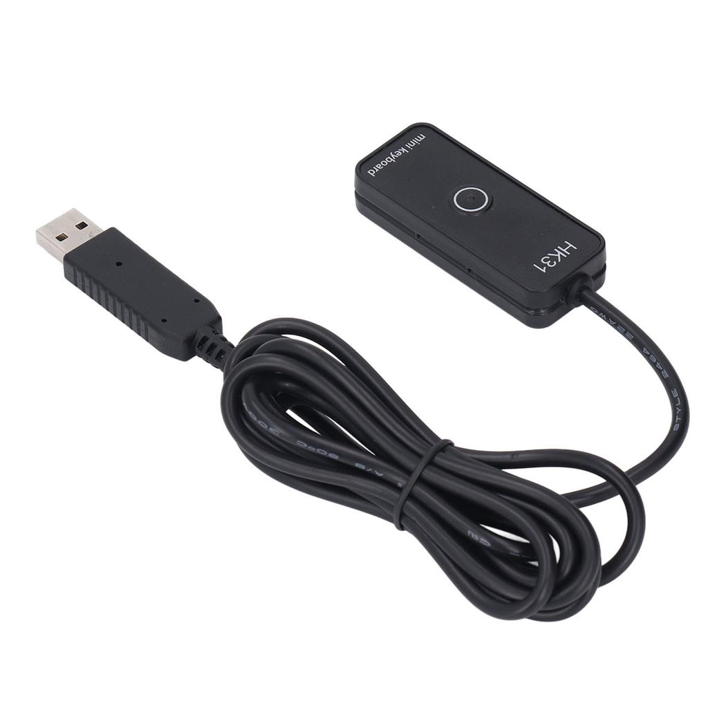 Пользовательская USB Мини-клавиатура Программируемая Макро-клавиатура Рельефный дизайн Брайля Магнитное крепление HK31 1 Позиция клавиши