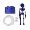 3D Printed Dancing Skeleton Aquarium Bubbler Movable Skeleton Fish Tank Bubbler  Aquatic Products