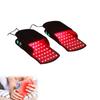 Red Infrared Light Therapy Device for Foot Pain Relief 660nm & 880nm LED Light Therapy Slippers Full Cover Feet Toe Instep Sole  (Two Pads)
