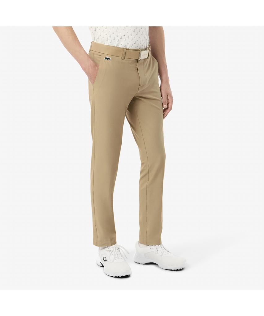 Мужские зауженные хлопковые брюки для гольфа LACOSTE Hh0921-55N 02S