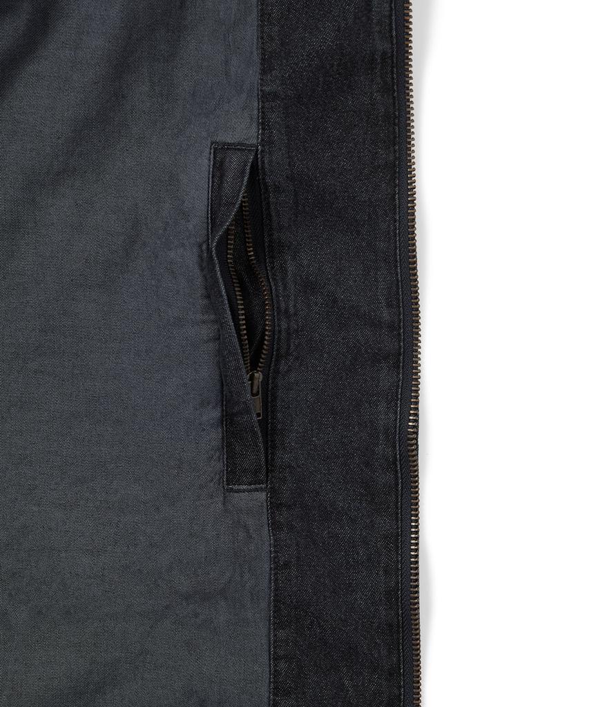 THISISNEVERTHAT Denim Blouson Jacket Navy