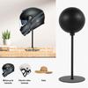 Helmet Stand Desktop Helmet Display Holder with Stable Base Metal Motorcycle Helmet Display Hanger Stand Versatile Helmet Rack