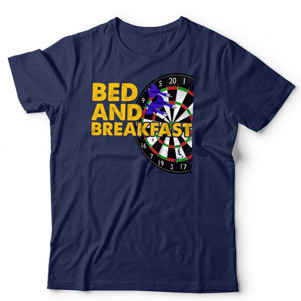 Funny Dart T Shirt Unisex Bed and Breakfast 5 20 1 Arrows Darts Bullseye Pub