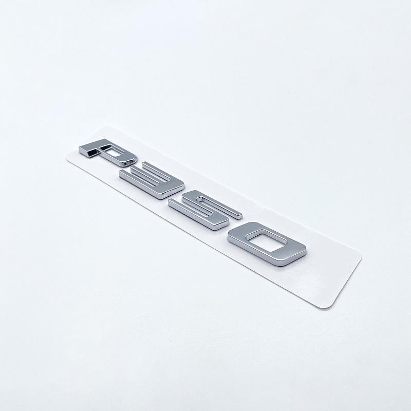 3D черные серебряные буквы P200 P250 P300 P350 AWD эмблема для автомобиля Jaguar, крыло багажника, задний багажник XF XE I-Pace E-pace F-type, наклейка с логотипом