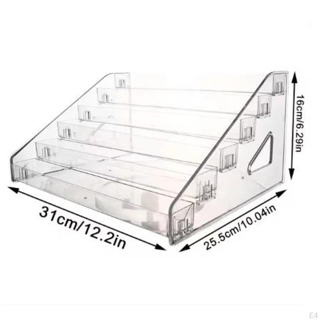 2 акриловых держателя для помады, подставка для лака для ногтей, подставки для эфирных масел для магазина
