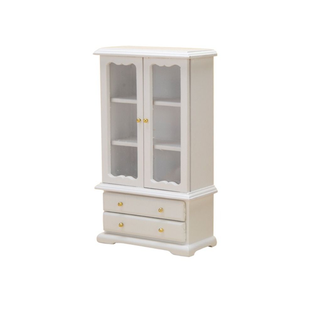 Wooden Miniature Furniture Model 1:12 Doll House Accessories Tiny Pretend Play Toy Toddlers