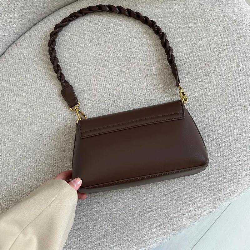 2025 Модная ретро-маленькая квадратная сумка для женщин из искусственной кожи, сумки через плечо, сумки через плечо, модная простая женская сумка