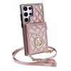 Slim Crossbody Folio Phone Case With Card Slots Ring Stand Galaxy S26 Ultra S24 S23 Note20 A16