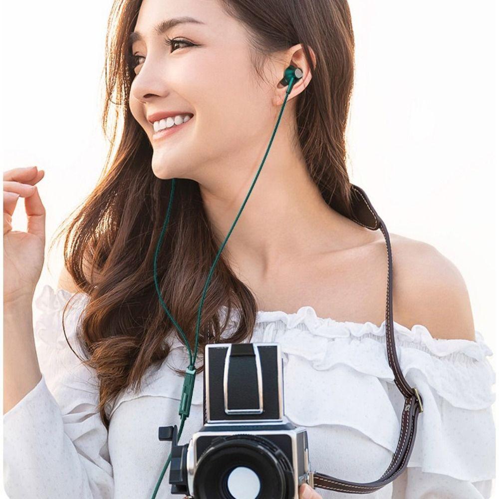 Type-C Game Headphones In-Ear Music Earbud Universal Headset for Xiaomi/Huawei/IPhone/Karaoke