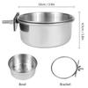 Parrot Stainless Steel Food and Water Cup
