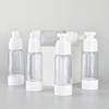 2Pcs Vacuum Dispensing Container 15ml 30ml 50ml Cosmetic Refillable Skin Care  Travel