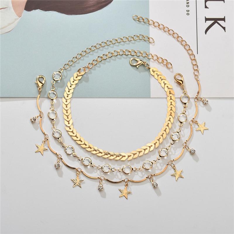 Женские браслеты на ногу