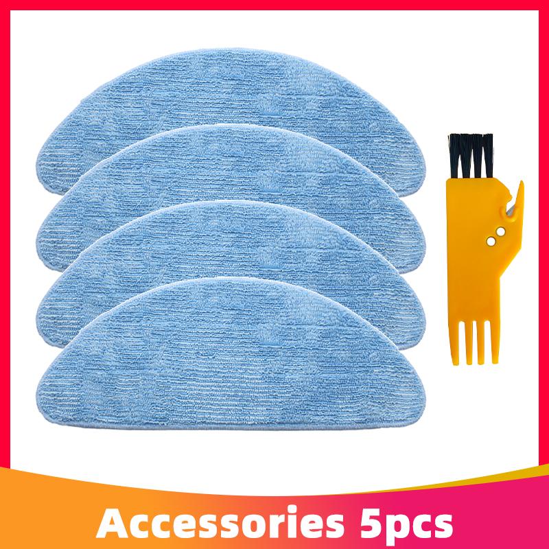 Compatible for Ikhos Create NetBot S15 Neatsvor X500 Tesvor X500 Pro Robot Vacuum Main Side Brush Hepa Filter Mop Pad Part