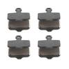 4PcsSet Resin Brake Pads Semi Metal Heat Resistance Bicycle Disc Brake Pads Replacement for