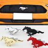 Автомобильная наклейка 15,5x6 см Наклейка-эмблема для Ford Focus Mondeo Shelby GT350 Сплав цинка Автомобильная передняя решетка капота Значок на кузов Наклейки с изображением лошади