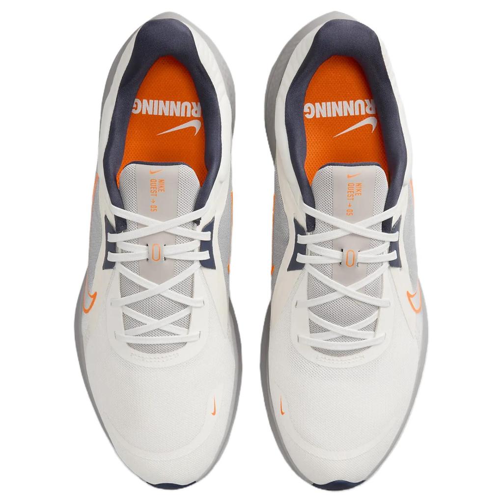 Nike Мужские кроссовки Quest 5 Sail Total Orange Cream Thunder-Blue Light-Iron-Ore DD0204-103
