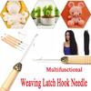 Crochet Hair Hair Accessories Weaving Micro Braids Tools Hook Needle Crochet Needle Sew Wig Hair