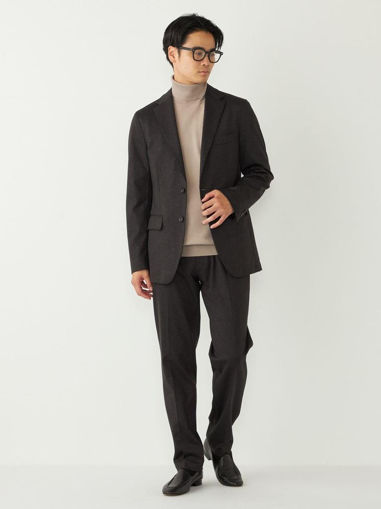 Ships Colors Machine Washable AVANT® Stretch Slacks (suitable for matching outfits) 213100027 Dark Gray, Size 48