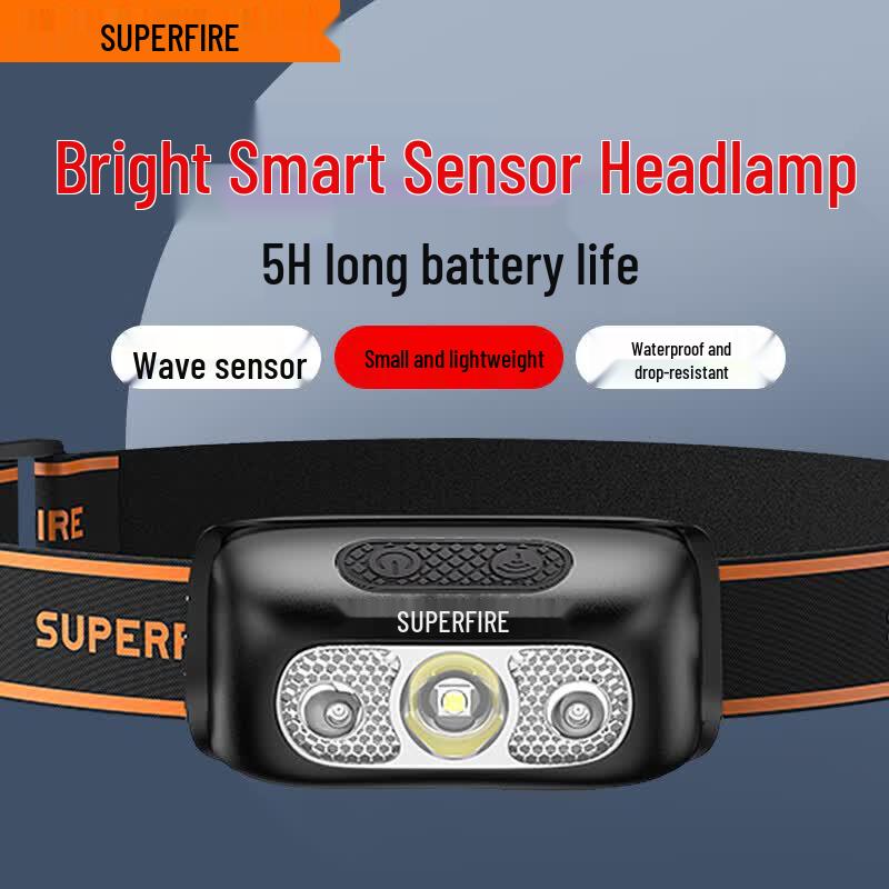SupFire HL05-E Rechargeable Motion Sensor LED Headlamp