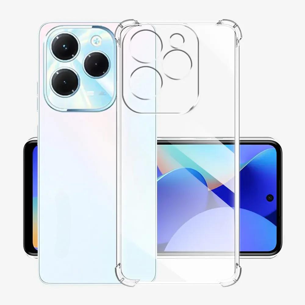 Case for Infinix Hot 40i, Dropproof, Transparent