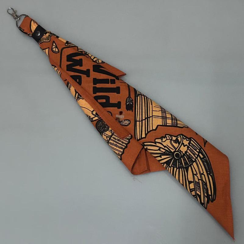 Хаки Чистый Хлопок Американский Ретро Винтажный Квадратный Шарф - Мужской Хип-Хоп Платок/Полотенце Для Лица