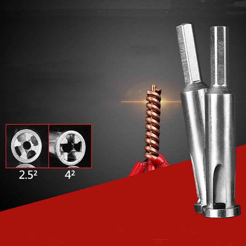 Автоматический инструмент для зачистки проводов, инструмент для витой проволоки, пилинг кабеля, скручивающий разъем, электрик, зачистка артефакта, разъем, ручные инструменты