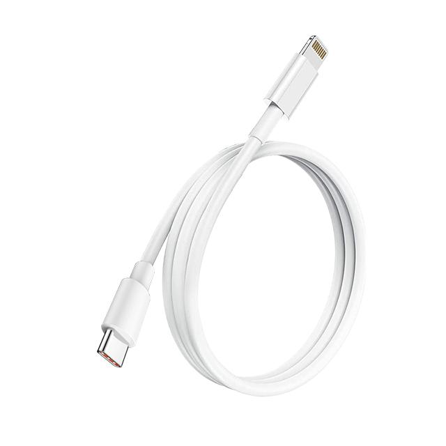 Кабель данных PD Type C на Lightning, сертифицированный MFI, 20 Вт, USB C, для быстрой зарядки iPhone 14 13 12 11 X, iPad, 1 м