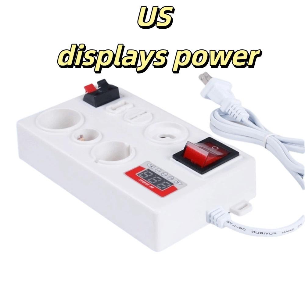 Accurate Measurement Lamp Tester Box Easy To Use Voltage Tester  Electric Power Test