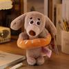 Stuffed Animal Sausage Dog Keychain Pet Lovers Puppy Hanging Toy Dachshund Plush Pendant  Kids Toy