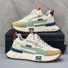 Fashion Men's Platform Sneaker Luxury Tennis Training Shoes Fashion Leather Casual Footwear Height-enhancing Sport Running Shoes for Men