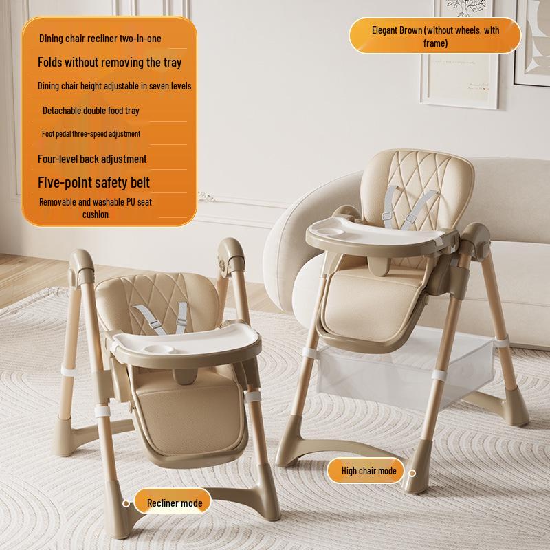 Многофункциональный портативный детский стульчик для кормления и набор обеденного стола