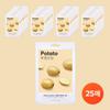 Airy Close-fitting Sheet Mask, 25 Sheets (potato)