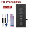 Аккумуляторная литиевая батарея для iPhone 8 Plus iPhone8 Plus Батарея для телефона 2691 мАч