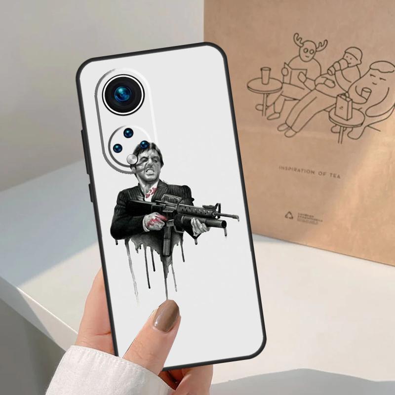 Scarface Tony Montana Film Case For Honor Magic 7 Lite 5 6 Pro Cover For Honor 400 200 90 70 50 X9 X8a X8b X9a X9b X9c