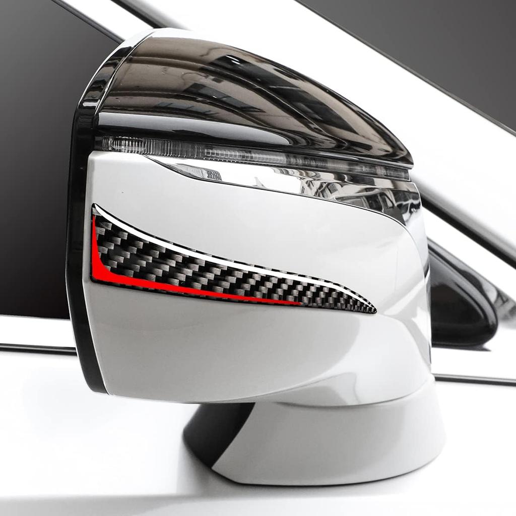 2 шт. Зеркало заднего вида для предотвращения столкновений, наклейка с защитой от царапин, защитная пленка для зеркала заднего вида из углеродного волокна, полоска для защиты от натирания, наклейка для Lexus ES250