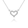 Full Heart Necklace Women Ins Style Luxury Minimalist Choker Girlfriend