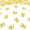 С 30-летием С Днем Рождения Конфетти Декорации - Цифра 30 Золотое Блестящее Конфетти для Стола на 30-летие, 30-летие Свадебная Вечеринка Принадлежности