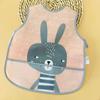 Adjustable Baby Bibs EVA Waterproof Lunch Feeding Bib Burp Cloths Cartoon Animal Children Apron