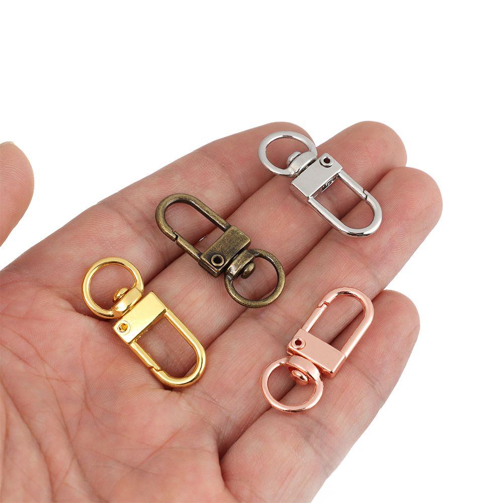 Metal DIY KeyChain Bag Part Accessories Lobster Clasp Hook Bags Strap Buckles Collar Carabiner Snap