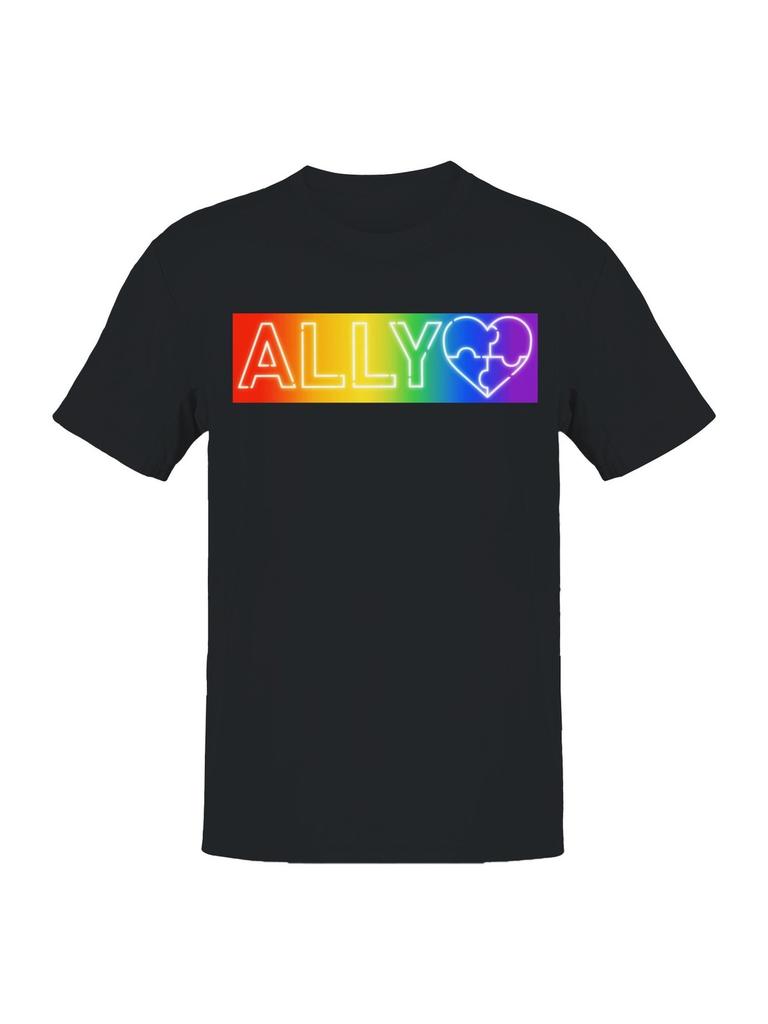 Unity in Diversity: Ally Message Mens T-shirt