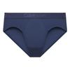 Calvin Klein Matte Base Letter Logo Waistband Fitted Triangle Underwear Men Underwear Deep-Blue NB2906-8SB
