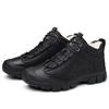 Fashion Fashion Running Sneakers Winter Men Ankle Boots Leather Warm Sport Shoes Casual Shoes With Fur Comfortable Breathable Snow Boots